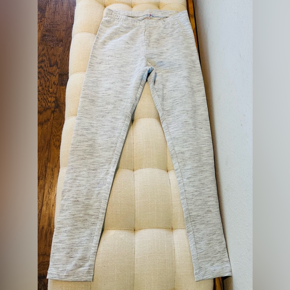 Cat & Jack Gray Leggings Soft Knit Comfort